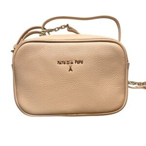 Patrizia Pepe
BEIGE LEATHER HANDBAG